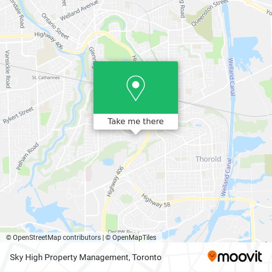 Sky High Property Management map