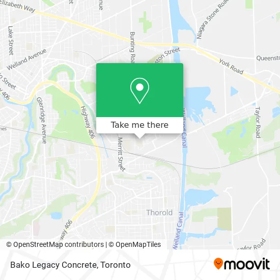 Bako Legacy Concrete map