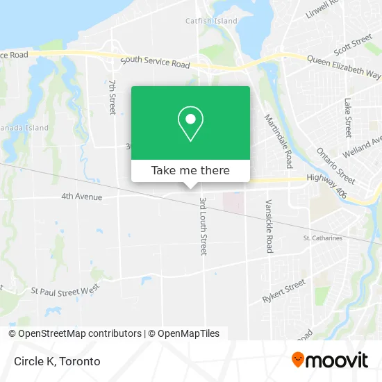 Circle K map
