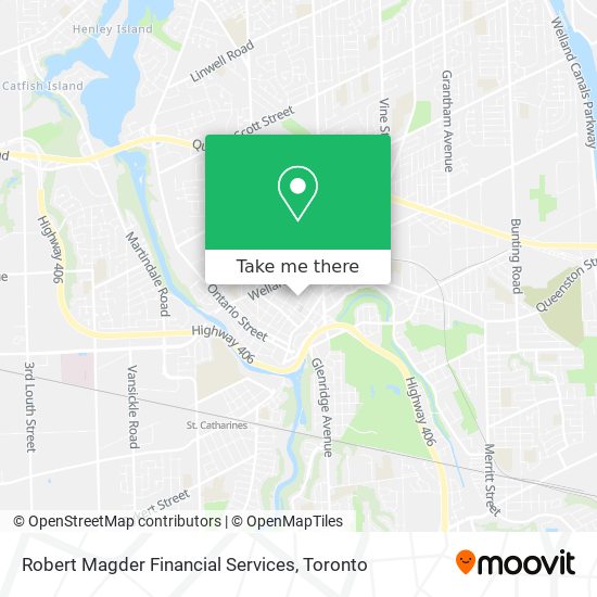 Robert Magder Financial Services map