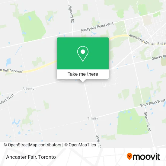 Ancaster Fair map