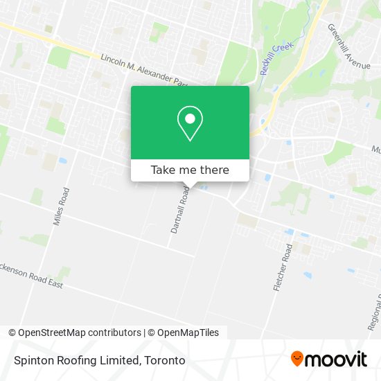 Spinton Roofing Limited map