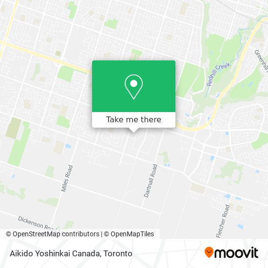 Aikido Yoshinkai Canada plan