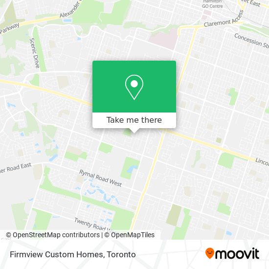 Firmview Custom Homes map