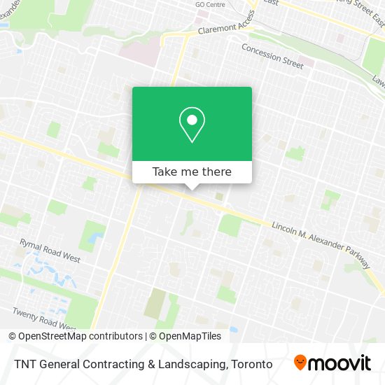 TNT General Contracting & Landscaping map