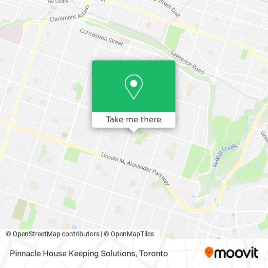 Pinnacle House Keeping Solutions map