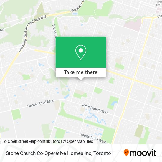 Stone Church Co-Operative Homes Inc map