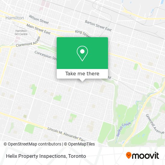 Helix Property Inspections map