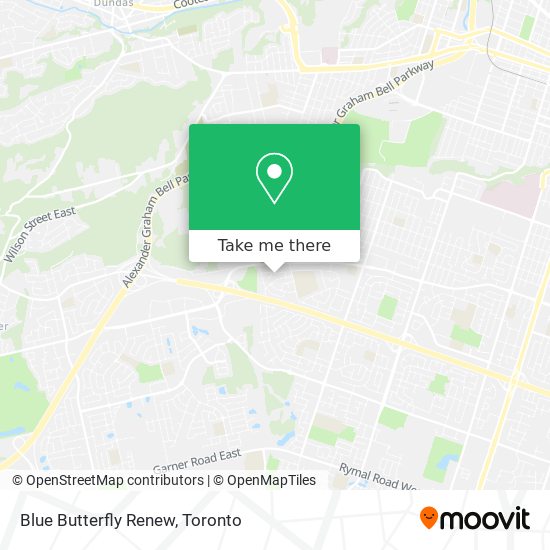 Blue Butterfly Renew map