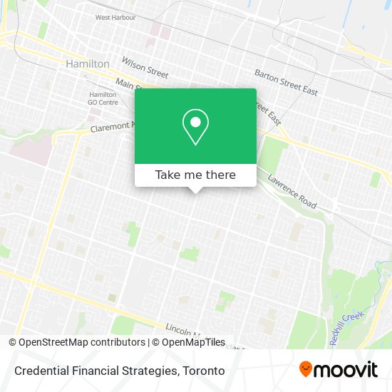 Credential Financial Strategies map