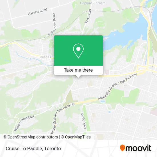 Cruise To Paddle map