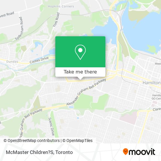 McMaster Children?S map