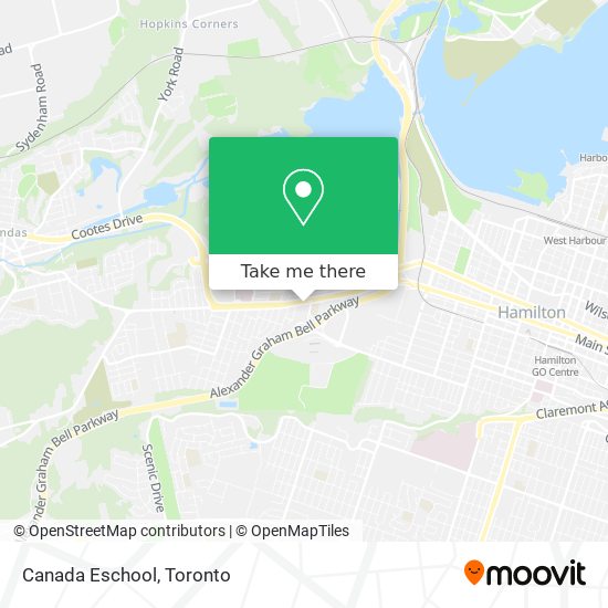Canada Eschool map