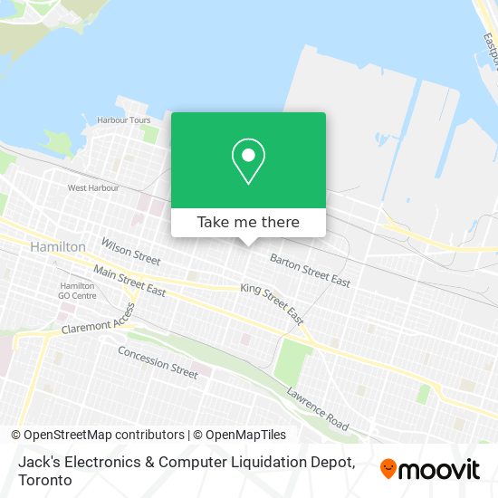 Jack's Electronics & Computer Liquidation Depot map