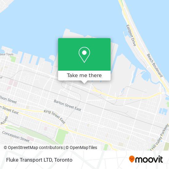 Fluke Transport LTD map