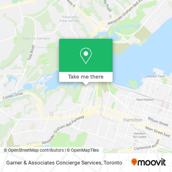 Garner & Associates Concierge Services map