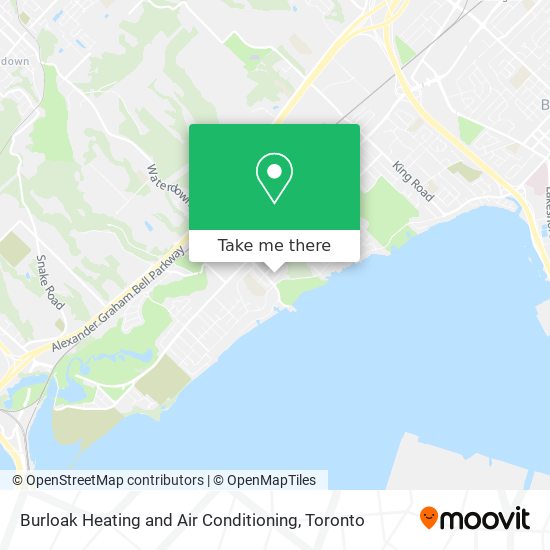 Burloak Heating and Air Conditioning map