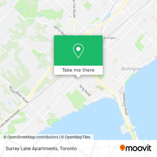 Surrey Lane Apartments map