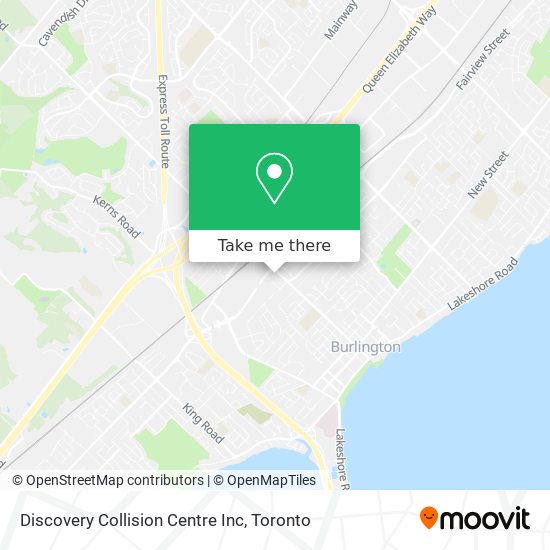 Discovery Collision Centre Inc map