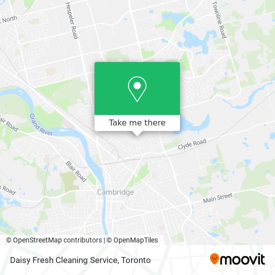 Daisy Fresh Cleaning Service map