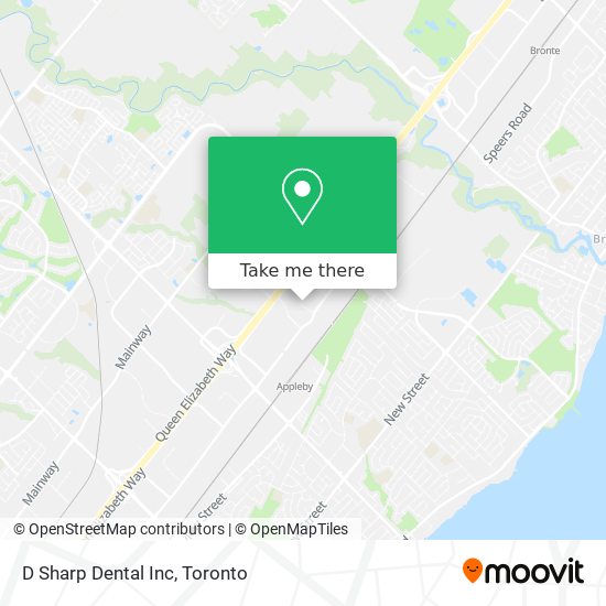 D Sharp Dental Inc map