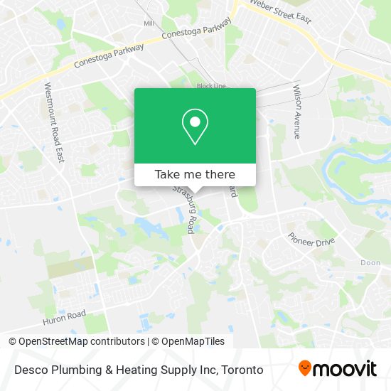 Desco Plumbing & Heating Supply Inc map