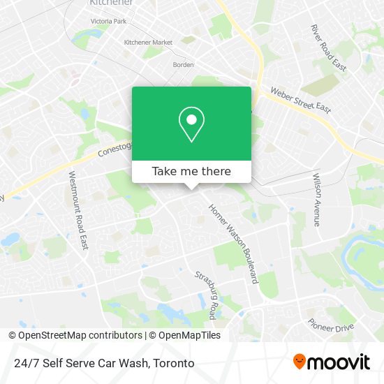 24/7 Self Serve Car Wash map