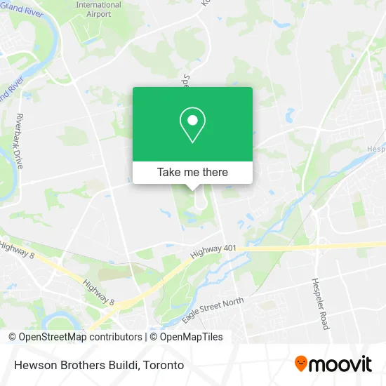 Hewson Brothers Buildi map