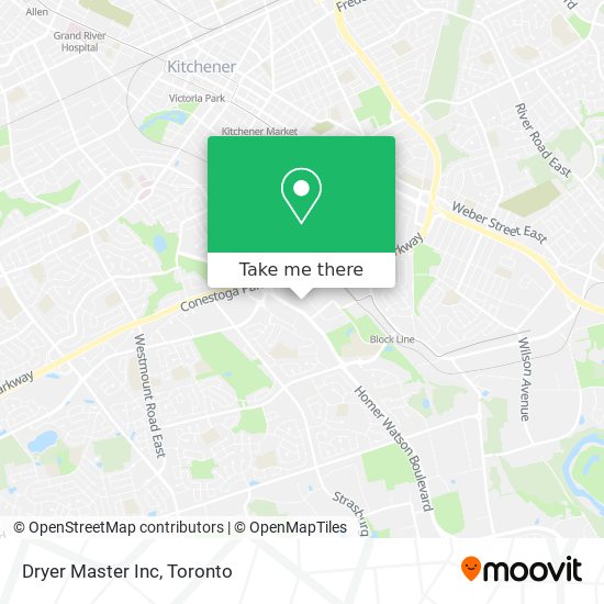 Dryer Master Inc map