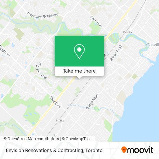 Envision Renovations & Contracting map