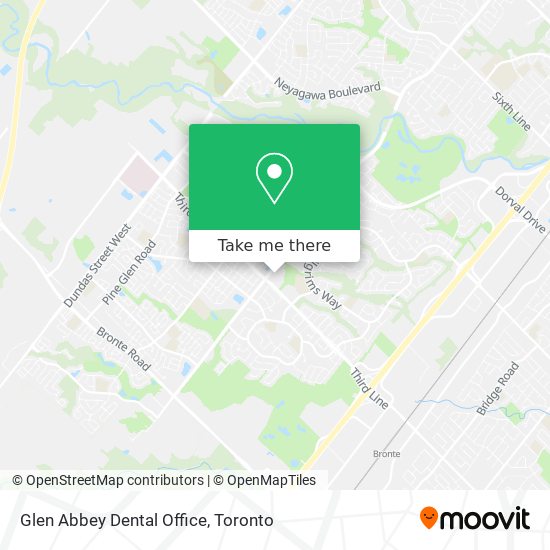 Glen Abbey Dental Office plan