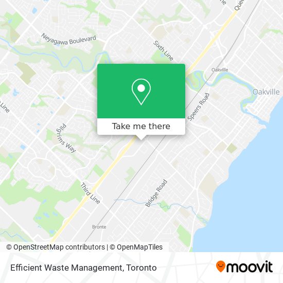 Efficient Waste Management map