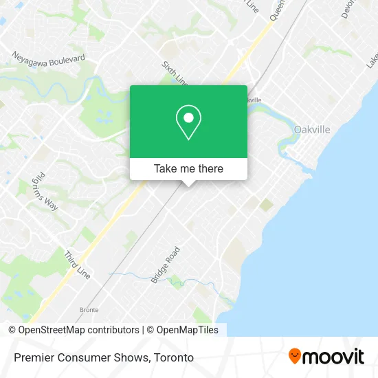 Premier Consumer Shows map