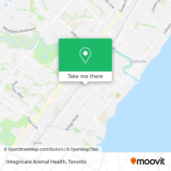 Integricare Animal Health map