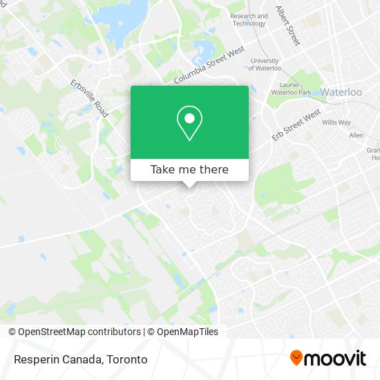 Resperin Canada map