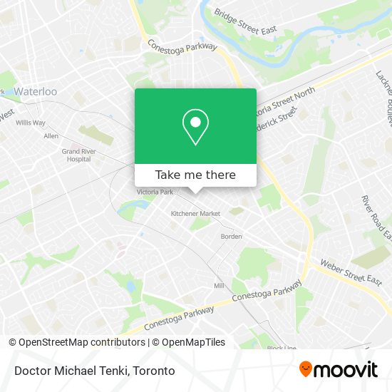Doctor Michael Tenki map