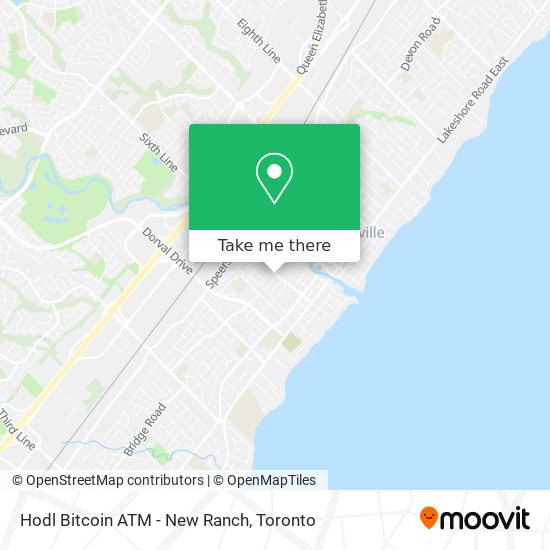 Hodl Bitcoin ATM - New Ranch map