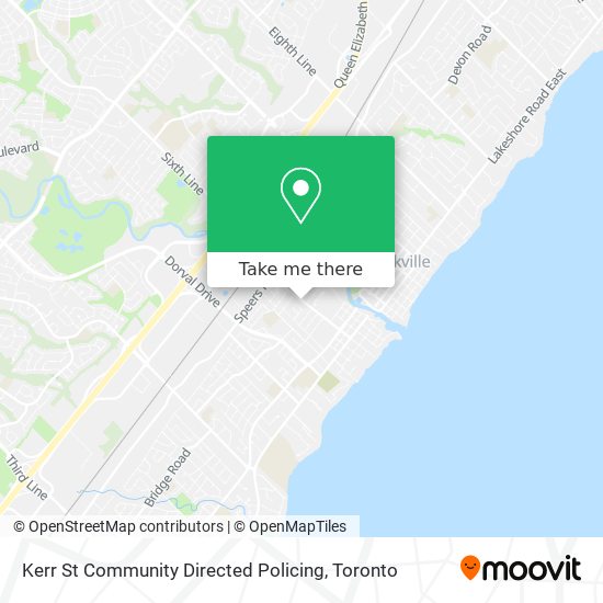 Kerr St Community Directed Policing map