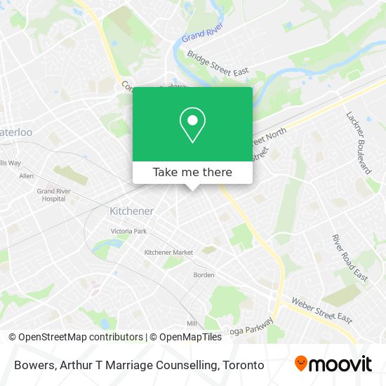 Bowers, Arthur T Marriage Counselling map
