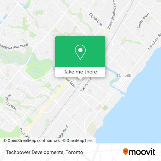 Techpower Developments map