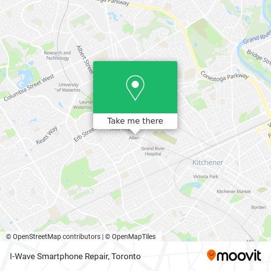 I-Wave Smartphone Repair map