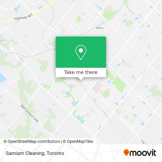Samiam Cleaning map