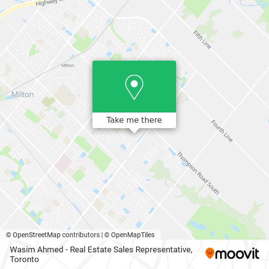 Wasim Ahmed - Real Estate Sales Representative map