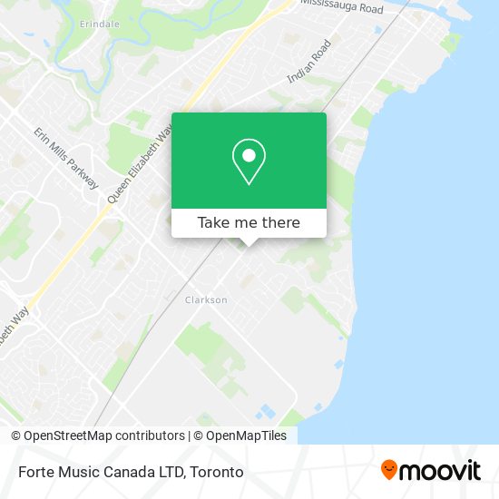 Forte Music Canada LTD map