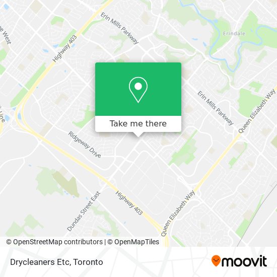 Drycleaners Etc map