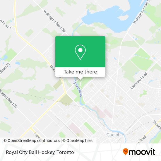 Royal City Ball Hockey map