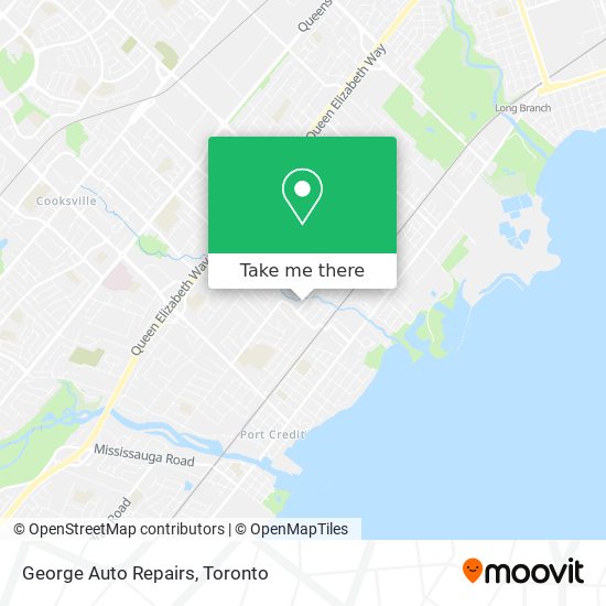 George Auto Repairs map