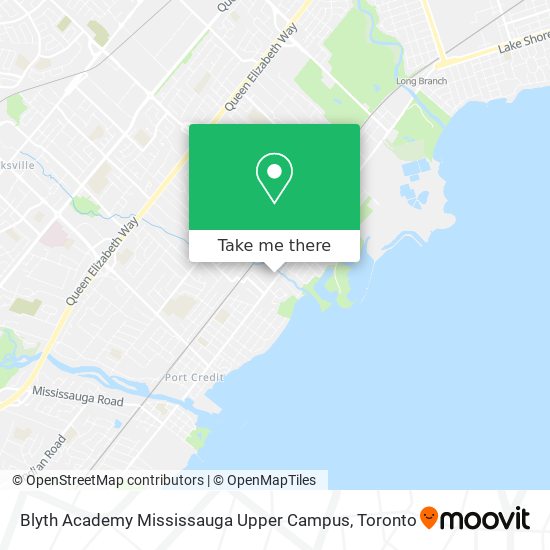 Blyth Academy Mississauga Upper Campus map