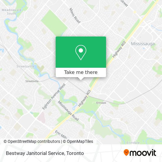Bestway Janitorial Service map