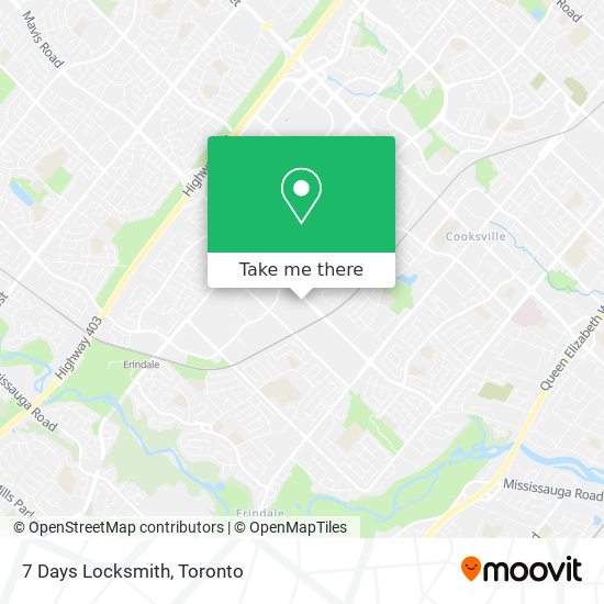 7 Days Locksmith map